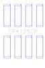 King Subaru EJ20/EJ22/EJ25 (Including Turbo) (0.75 Oversized) Performance Rod Bearing - Set of 4 thumbnail 8