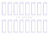 King Engine Bearings Ford 330/332/352/360/390/410/248 Engine Rod Bearings thumbnail 3