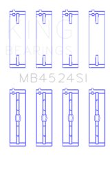 King Nissan VR38DETT / VQ35HR / VQ37HR (Size +0.50mm) Crankshaft Main Bearing Set (Set of 4) thumbnail 6