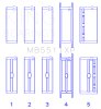 King Engine Bearings General Motors 326 / 350 / 389 / 400 3 Inch Main Bearing Set thumbnail 7