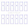 King Engine Bearings 01-06 Nissan 3.5L VQ35DE Connecting Rod Bearing Set (6 Pairs) thumbnail 5