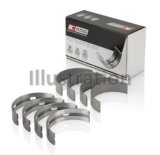 King Nissan VQ20DE, VQ25DD, VQ30DE/DD/DET, VQ35DE (Size +0.5mm) Crankshaft Main Bearing (Set of 4) thumbnail 4