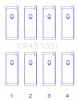 King Engine Bearings Nissan QR25DE DOHC 16 Valves Rod Bearing Set - Size STD thumbnail 8