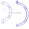 King Engine Bearings Nissan QR25DE DOHC 16 Valve Thrust Washer Set thumbnail 7