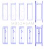 King 91-04 Nissan 146CI/2.4L KA24DE L4 / 89-97 146CI/2.4L KA24E L4 (Size +1.00) Main Bearing Set thumbnail 6