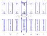 King Engine Bearings Nissan RB26DETT Performance Main Bearing Set - Size STDX thumbnail 7