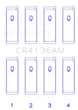 King Engine Bearings 91-02 Nissan SR20DE L4 DOHC 16 Valves (Size +0.50) Rod Bearing Set thumbnail 7
