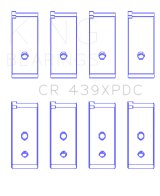 King Engine Bearings Honda 4 B18A1/B18B1 Connecting Rod Bearing Set - Size STD thumbnail 2