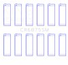 King Engine Bearings Mercedes Benz OM 642 Sputter Replacement Connecting Rod Bearing - Size +0.25mm thumbnail 7