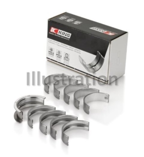 King Engine Bearings BMW N20B20 Main Bearing Set - Size +0.50mm thumbnail 6