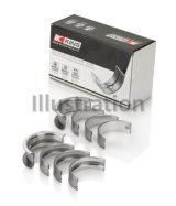King Engine Bearings 87-90 Subaru Justy Main Bearing Set (Size 0.25 Oversized) thumbnail 1