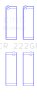 King Engine Bearings BMW N55B30A Sputter Replacement Rod Bearing Set - Size STD (2 Pair) thumbnail 2