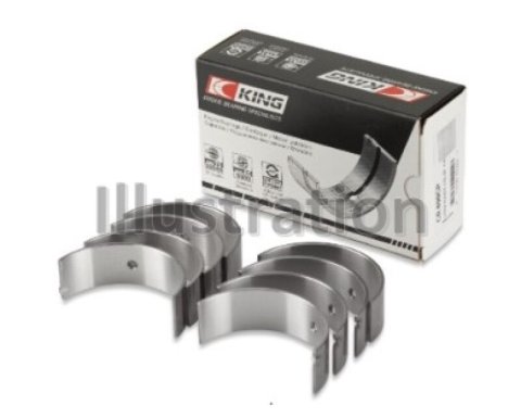 King Engine Bearings Daewoo/GM/Isuzu/Opel/Vauxhall (Size 1.0) Rod Bearing Set thumbnail 4