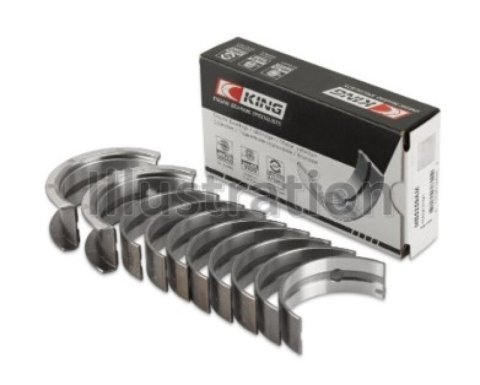 King Engine Bearings Daewoo/GM/Opel/Vauxhall (Size 0.75) Main Bearing Set thumbnail 3