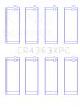 King Engine Bearings GM 134 DOHC Ecotec 2.2L Connecting Rod Bearing Set thumbnail 2