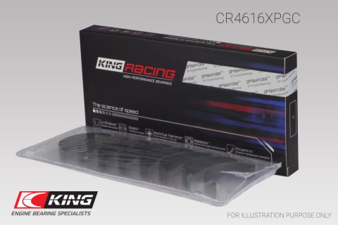 King Engine Bearings Subaru Fa20/ Toyota 4U-GSE Connecting Rod Bearing Set - Size +0.05mm thumbnail 2
