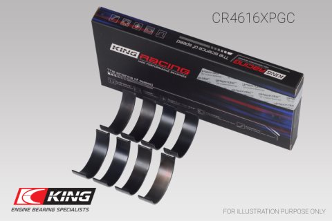 King Engine Bearings Subaru Fa20/ Toyota 4U-GSE Connecting Rod Bearing Set - Size +0.05mm thumbnail 3