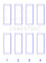 King Engine Bearings Audi BYT/ CDNC/ CCZD/ CPSA (Size 0.26) Connecting Rod Bearing Set thumbnail 2