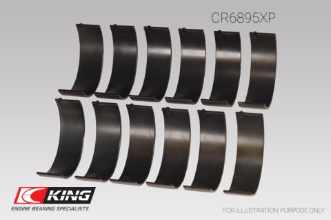 King Engine Bearings Ford Ecoboost 3.5L V6 (Size 0.26) Connecting Rod Bearing Set thumbnail 5