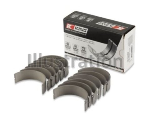 King Engine Bearings Vm Motori A630/L630 Ecodiesel 3.0L Connecting Rod Bearing Set - Size +0.25mm thumbnail 2