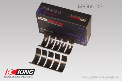 King Engine Bearings Audi/VW ADZ/ AWT/ APK/ BHP/ BPY/ AKS (Size 0.26) Main Bearing Set thumbnail 9