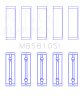 King Engine Bearings Toyota 2AR-FE/ 2AR-FXE (Size 0.05) Main Bearing Set thumbnail 7
