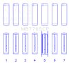 King Engine Bearings GMC 4.2 Vortec L6 (Size 1.0) Main Bearing Set thumbnail 6