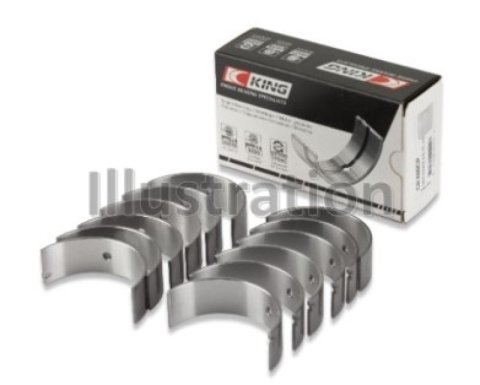 King Engine Bearings Mitsubishi 6G74 3000GT/Dodge Stealth (Size 0.5) Performance Rod Bearing Set thumbnail 5