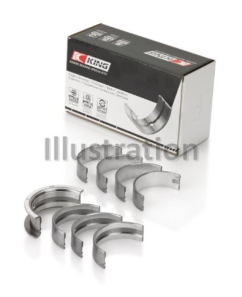 King Engine Bearings Nissan VG20E/VG20DET V6 (Size 0.5) Main Bearing Set thumbnail 4