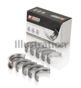 King Engine Bearings Ford V8 351ci 5.8L 16v Crankshaft Main Bearing Set (Set of 5) thumbnail 4