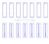 King Engine Bearings Mercedes Benz M103 / M104 / OM603 Bi-Metal Aluminum Main Bearing Set thumbnail 3