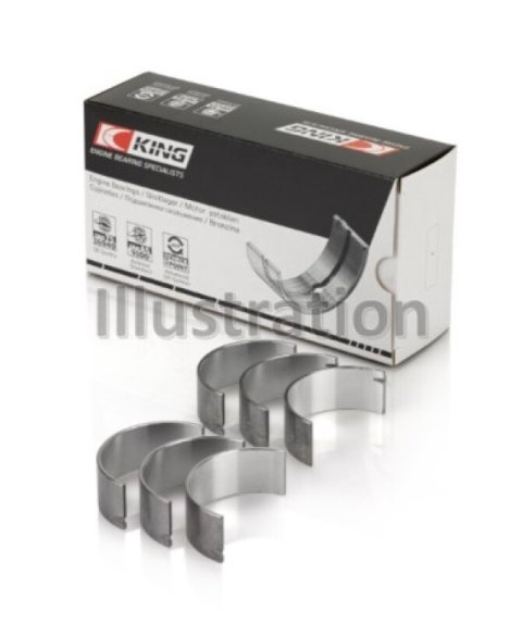 King Engine Bearings Smart M 132.910/930 (Size +0.50mm) Connecting Rod Bearing Set thumbnail 1