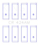 King Engine Bearings Chrysler 134C 2.2L/153Ci 2.5L (Size +0.25mm) Connecting Rod Bearing Set thumbnail 3