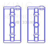 King Engine Bearings Kawasaki ZX-14R (2012-) #2/4 (Size +0.25mm) Main Bearing Set thumbnail 2