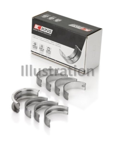 King Engine Bearings Ford 232 (Size +1.0mm) Main Bearing Set thumbnail 3