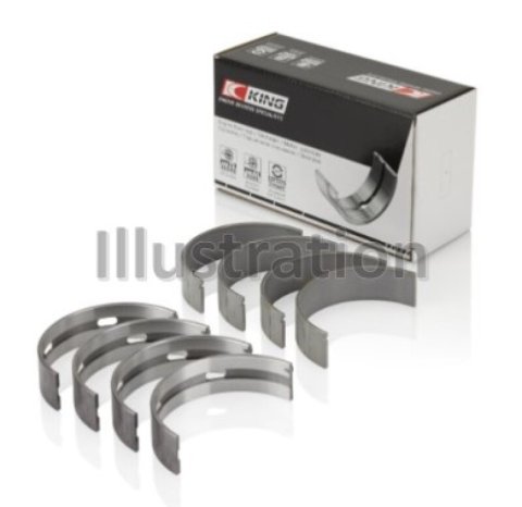 King Engine Bearings Nissan Vq20DE/Vq25Dd/Vq30DE/Dd/DET/Vq35DE (Size +0.75mm) Main Bearing Set thumbnail 2