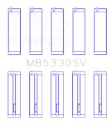 King Engine Bearings Mercedes Benz Om611.960/981/821/962/966 (Size +0.25mm) Main Bearing Set thumbnail 4