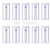 King Engine Bearings Ford N4A/Ne/L/N/Jcc/Lcj/Lse (Size +0.50mm) Main Bearing Set thumbnail 3