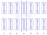 King Engine Bearings BMW M30B35/25/28/32/33/35 (Size +0.25mm) Main Bearing Set thumbnail 2