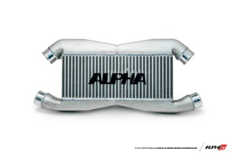 AMS Performance 2009+ Nissan R35 GT-R FMIC Kit w/ Logo - Alpha Intercooler Pipe Kit Compatible thumbnail 3