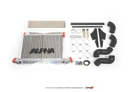 AMS Performance 2009+ Nissan R35 GTR ALPHA Race X Front Mount Intercooler Kit thumbnail 1