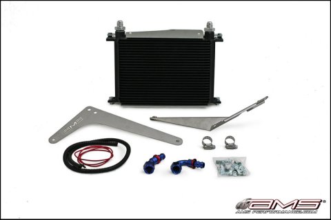 AMS Performance 08-15 Mitsubishi EVO X MR/Ralliart SST Transmission Oil Cooler Kit thumbnail 2