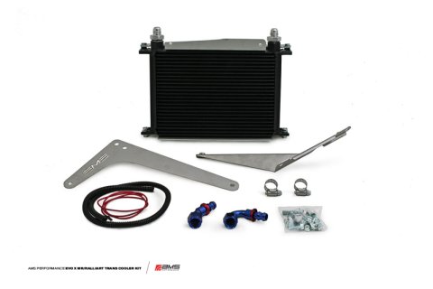 AMS Performance 08-15 Mitsubishi EVO X MR/Ralliart SST Transmission Oil Cooler Kit thumbnail 3