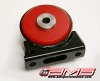 AMS Performance 08-15 Mitsubishi EVO X / Ralliart Front Lower Motor Mount Insert - Red/Race thumbnail 2