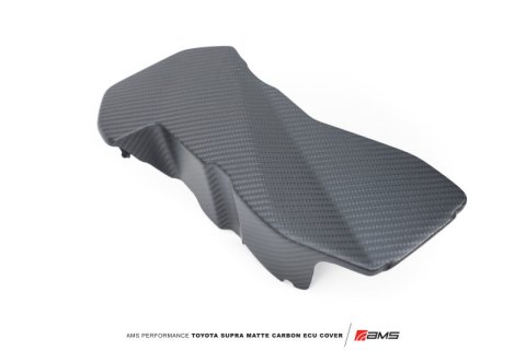 AMS Performance 2020+ Toyota GR Supra Carbon Fiber ECU Cover - Matte Carbon thumbnail 1