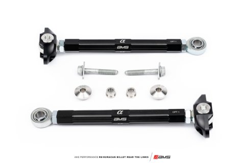 AMS Performance Audi R8 (RWD & AWD) / Lamborghini Huracan (RWD Only) Billet Rear Toe Links thumbnail 1