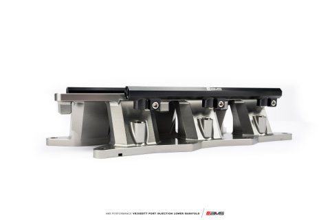 AMS Performance Infiniti Q50/Q60 Port Injection Lower Manifold - Gunmetal thumbnail 5