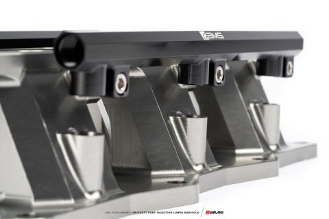 AMS Performance 2023+ Nissan Z Port Injection Lower Manifold - Gunmetal thumbnail 2