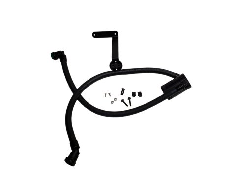 J&L 2011-2025 Ford F-150 2.7L/3.5L/5.0L Passenger Side Oil Separator 3.0 - Black Anodized thumbnail 1