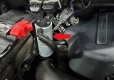 J&L 11-19 Ford F-150 2.7L/3.5L/5.0L Passenger Side Oil Separator 3.0 Cannister Extension - Clear thumbnail 1